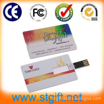 Real Hot Business Credit Card USB 2.0 Flash Memory Stick Pen Thumb Drive